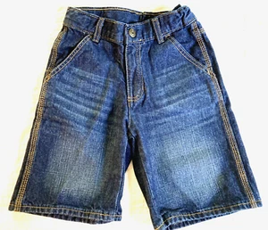 NEW "Genuine Sonoma Jean Co" Size 7 Boy Girl Carpenter Blue Denim Shorts   - Picture 1 of 12