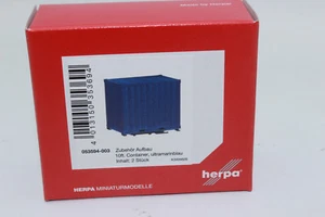 Herpa 151726 Scania Hauber TL 6x4 Tractor Turquoise Blue New IN Boxed 1:87 H0 - Picture 1 of 1