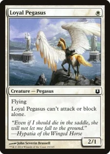 MTG C REGULAR - BNG: Born of the Gods LP- LOYAL PEGASUS 19/165 - Picture 1 of 1