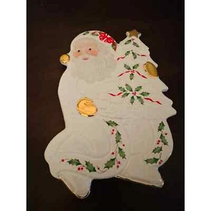 Vintage Holiday Santa Collection von Lenox Untersetzer - Bild 1 von 5