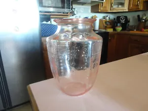 Anchor Hocking Princess pink 8" vase - Picture 1 of 2