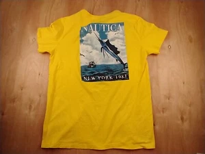 Camisa amarilla hombre Nautica talla mediana - Imagen 1 de 4