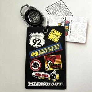 USJ Mario Kart Ticket Holder with Reels Super Nintendo World Japan Exclusive - Picture 1 of 2