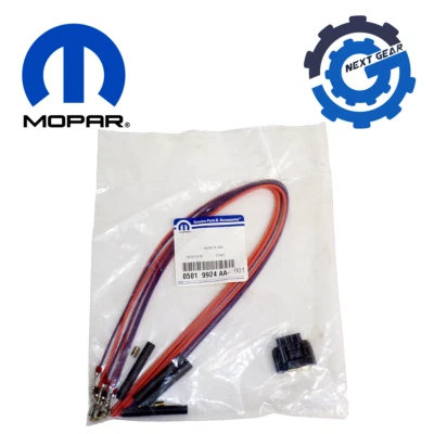 Nuevo kit de arnés de cableado de 4 vías OEM Mopar 05019924AA Foto 1 de 3