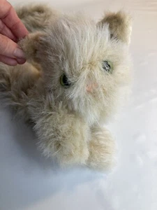 Tan Cat hand puppet plush Stuffed animal  - Picture 1 of 3