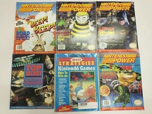 Official Nintendo Power Magazine LOT Vol. 43,45,48,49 Top Secret Passwords - Picture 1 of 6