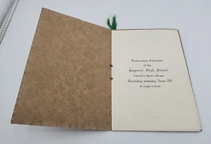 Antique Class of 1905 Pepperell High School Graduation Exercises Pepperell MA - Picture 1 of 5