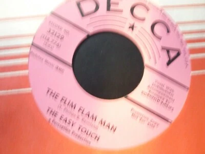 The Easy Touch-No More livin time/Flim Flan Man 45 Promo exc/ Nr mint Garage pop Foto 1 de 2