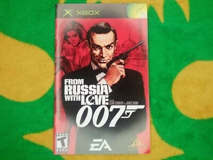 007 From Russia With Love Xbox Original Manual Only - Picture 1 of 2