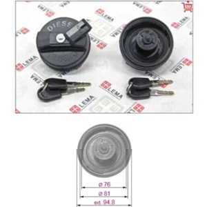TAPPO CARBURANTE SERBATOIO PER IVECO DAILY EUROCARGO TECTOR EUROTECH CAMION D.80 - Imagen 1 de 3