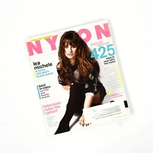 Nylon Magazine September 2012 Lea Michele Cover Back Issue Fashion - Picture 1 of 2