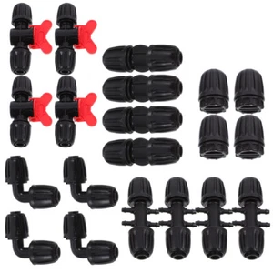 Drip Irrigation Connectors Fittings Tube Adapter for Systems Parts - Picture 1 of 12