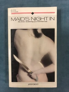 Pulp Book "Maid's Night In" Das erotische Erwachen eines viktorianischen Mädchens, 1988 - Bild 1 von 3
