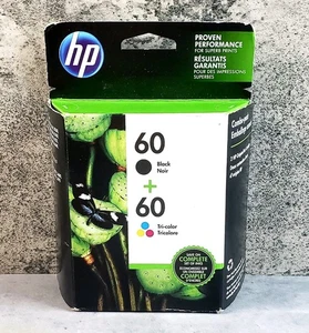 Original HP 60 Tintenpatronen schwarz und dreifarbig Combo NEU versiegelt Ablaufdatum 2019 - Bild 1 von 5