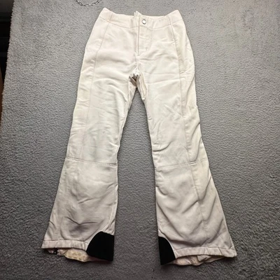 Bogner Snow Ski Pants Womens Size 4 28x28 White Black  - Image 1 of 4