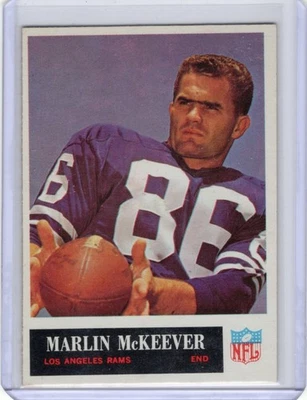 1965 Philadelphia #91 Marlin McKeever Rams - Image 1 of 2