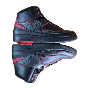 Air Jordan 2 Retro Alternate 87 834274-001 Men's Size 11 Black & Red Rep Box - Picture 1 of 23