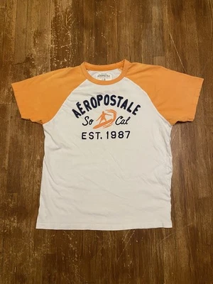 Camiseta de surf vintage Y2K Aeropostale bordada grande para hombre Foto 1 de 4