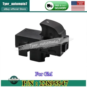 Power Window Control Switch For Cadillac Escalade 2007-2014 2009-2013 22895547 - Picture 1 of 6