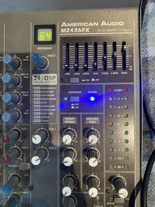 AMERICAN AUDIO M2436FX 24 CH MISCHPULT GEBRAUCHT - Bild 1 von 19