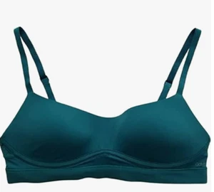 NUOVO Calvin Klein Perfectly Fit Flex leggermente foderato wireless bralette QF6350 XS - Foto 1 di 1