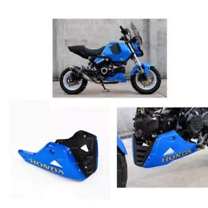 BELLY PAN UNDER CRANK FAIRING GUARD COVER BLIE FIT FOR HONDA GROM 125 2021-2025 - Foto 1 di 4