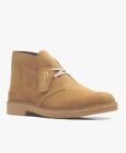 New Clarks UK Size 7 G/ EU 41 Desert Boot 2 Men’s Oakmoss Suede Leather Boots