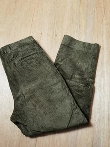 Linea Naturale Brown Men's Corduroy W34L31 Pants Trousers - Picture 1 of 6