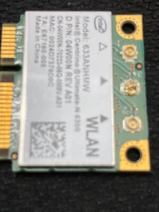 Intel Centrino Ultimate-N 6300 Wireless WiFi Card Model 633ANHMW FOR Notebooks - Afbeelding 1 van 2