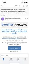50 Cent With Busta Rhymes And Jeremiah At Rogers Arena X2 Tickets Mobile