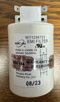Maytag Washer EMI FILTER W11638178 for MVW4505MW1 open box SHIPS FREE - Image 1 of 4