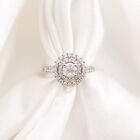 14K Gold Enchanted Disney Princess Crown Diamond Engagement Ring (1 CTW) Size 4