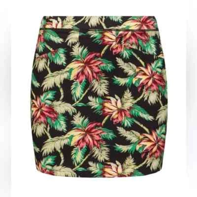 Pantalón Corto RLX Ralph Lauren Para Mujer Talla S Golf Elastizado Negro Palma Tropical Floral Nuevo con Etiquetas Foto 1 de 4