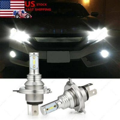 Faros LED de haz alto/bajo bombillas para Honda CR-V 1997-04 2007-14 CRV H4 9003 Foto 1 de 4