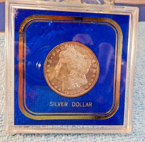 MORGAN SILBER DOLLAR 1880 S - Bild 1 von 8