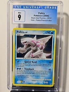 Pokémon Diamond & Pearl Black Star 2008 promoción DP27 Palkia Holo CGC 9 - Imagen 1 de 2