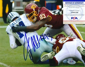 Jonathan Allen Signed Autographed Washington Commanders 8x10 Photo PSA/DNA COA - Picture 1 of 1