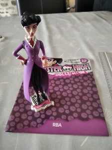 Mattel 2014 - MONSTER HIGH - figurine avec socle et fascicule - Mme Santête # 19 - Imagen 1 de 3