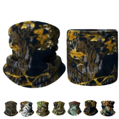 Máscaras faciales tácticas camufladas cuello polaina ciclismo caza senderismo camping bufanda Foto 1 de 4