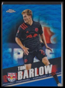 2022 Topps Chrome MLS Tom Barlow Blue Wave Refractor /199 SP - Picture 1 of 2