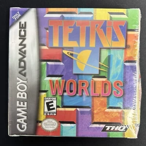 TETRIS WORLDS Nintendo Game Boy Advance GBA 2001 Brand New Sealed (damaged box) - Picture 1 of 5