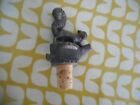 Black forest type bottle stopper/pourer, squirrel on tree stump,great.
