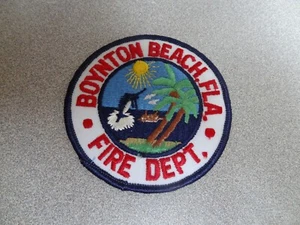 BOYNTON BEACH Florida Fire Department Patch. - Picture 1 of 3