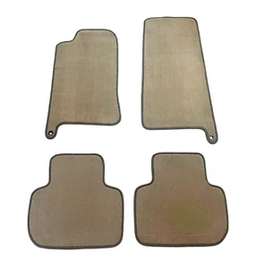 1998 to 2003 Jaguar XJ8 Floor Car Mats 4 PC Mat Set Beige Color 99 2000 01 02 03 - Foto 1 di 3