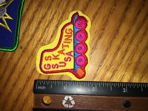 GSUSA Skating Patch - New - Great Colors! - Picture 1 of 1