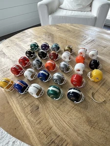 Vintage NFL Mini Gumball Machine Football Helmets Lot Team Logos 1980’s - Picture 1 of 7