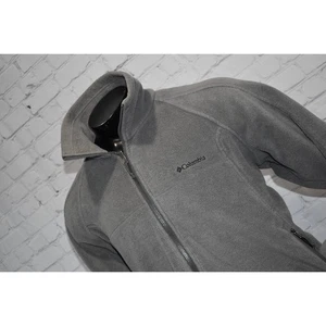 Columbia Fleece Jacket Mens Size XL Interchange Gray Full Zip Polyester - Picture 1 of 8