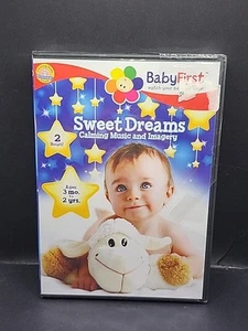 New BabyFirst Sweet Dreams DVD Calming Music & Imagery, Sleep Time Tips for Baby - Picture 1 of 7