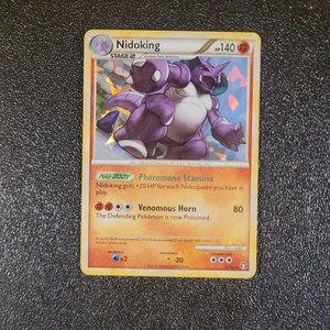 Pokemon Karte - Nidoking 6/102 Cracked Ice Holo Promo - HGSS Triumphant M/NM - Bild 1 von 2