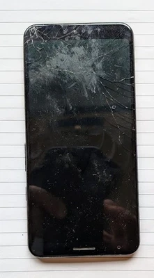 Pixel 3a XL 二手屏幕 Craked - 适用于零件 - 免费送货 — 第 1/2 张图片